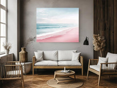 Soft Pink beach Painting