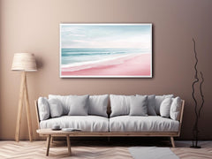Soft Pink beach Painting