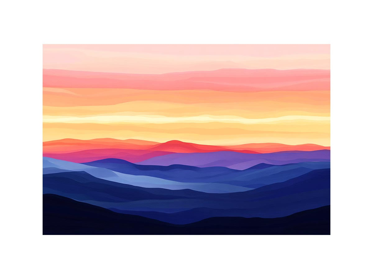Beautiful Sunset Painting