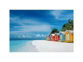 Beach Huts Photography Art Print