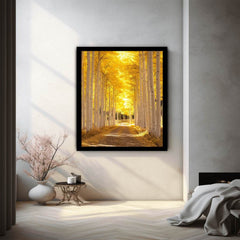 Autumn Reverie Trees Painting