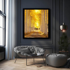 Autumn Reverie Trees Painting