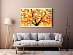 Beautiful Forest Path Fall Painting