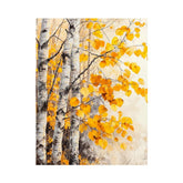 Birch Tress Painting