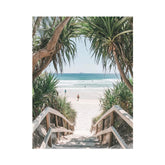Beach Path Photography Art Print