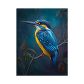 Kingfisher Bird painting