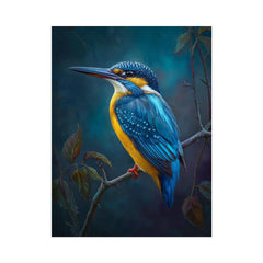 Kingfisher Bird painting