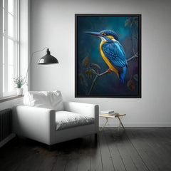 Kingfisher Bird painting