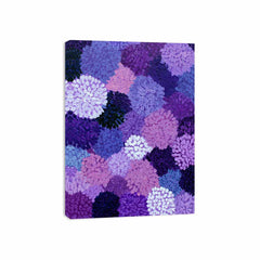 Breathing Circles Abstract Flowers Painting