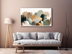 Minmalist Japandi Geometric Art Painting