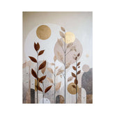 The Leaf Shines Botanical Painting