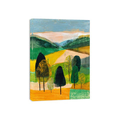 The Silent Abstract Garden Painting