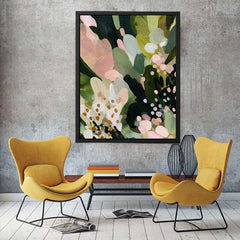Abstract Garden Painting