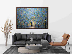 Abstract Rainwalk Painting