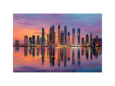City Skyline Cityscape Urban Painting