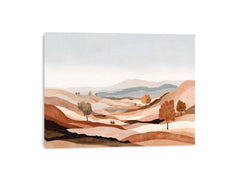 Gentle Dunes Abstract Desert landscape Painting
