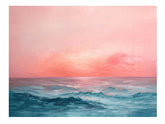 Pink Beach Ocean
