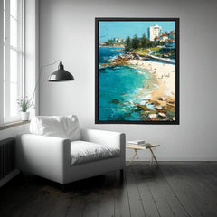 Tamara beach Canvas Art Painting