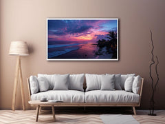 Bali Sunset Canvas Art Painting