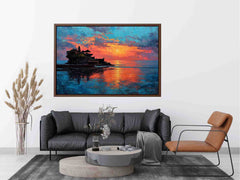 Balinese Temple Canvas Art Painting