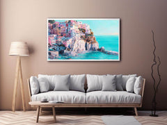 Amalfi Coast Serenity Canvas Art Painting