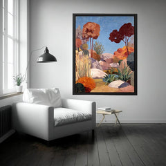 Aussie Garden Canvas Art Painting