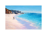 Aussie Beach Day Canvas Art Painting
