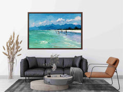 Beach day Canvas Art Painting