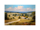 Aussie Country landscape Canvas Art Painting
