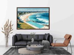 Coogee Beach Canvas Art Painting