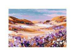 Abstract Desert Flowers Canvas Art Painting
