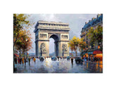 Arc De Triomphe Paris Canvas Art Painting