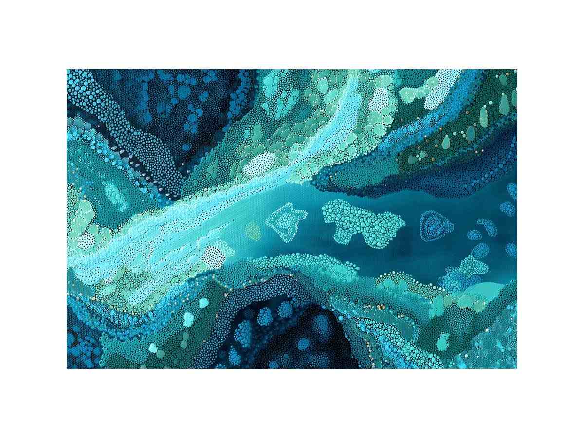 Abstract Sea Movement Canvas Art Painting