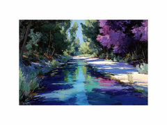 Arid Flow Canvas Art Painting