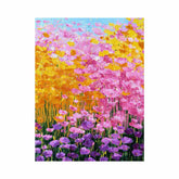 Blooming Abstraction Canvas Art Painting