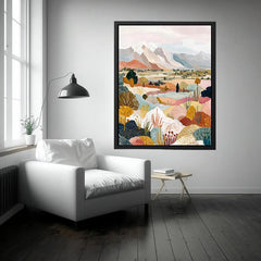 Australian Desert Landscape Art Canvas Art Painting