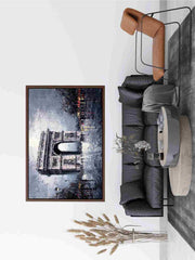 Arc De Triomphe Paris Canvas Art Painting