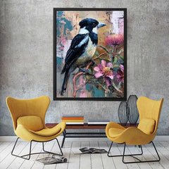 Australian Sparrow Canvas Art Painting