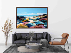 Abstract Coastal landscape Canvas Art Painting