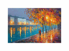 Autumn Reflections Canvas Art Painting