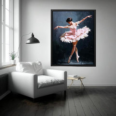 Beautifull Ballerina Canvas Art Painting