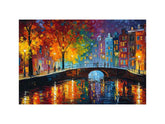 Amsterdam walk II Canvas Art Painting