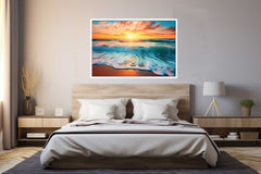 Sunset Beach Canvas Print