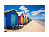 Beach Huts Melbourne Australia Canvas Print