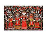 Madhubani Painting Canvas Print