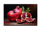 Pomegranate Painting Canvas Print