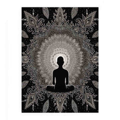 Meditation Poster Canvas Print