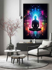 Meditation Artwork Canvas Print