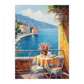 Mediterranean Art Painting Canvas Print