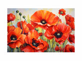 Poppy Painting Canvas Print